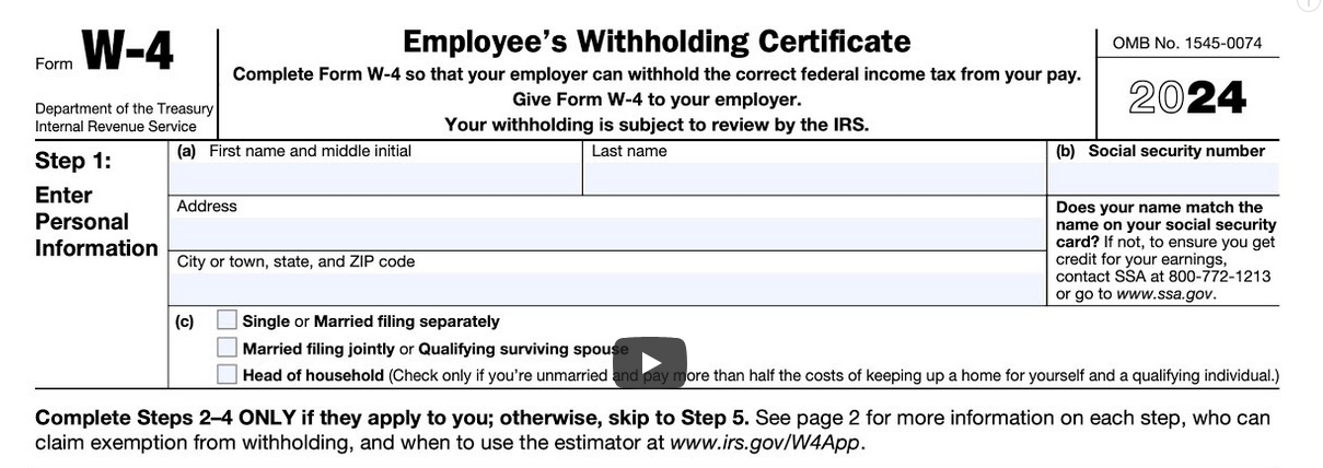 Helpful Resources for Completing Your W-4 Form